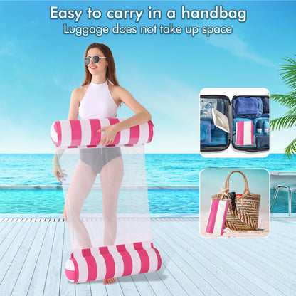 3 Pack 4-in-1 Pool Floats Hammock for Adults